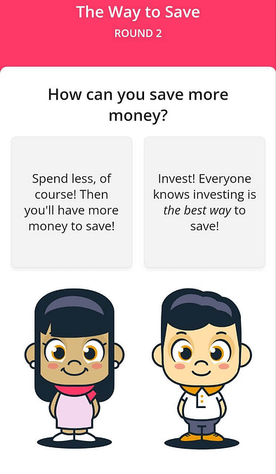 Quiz The Way to Save