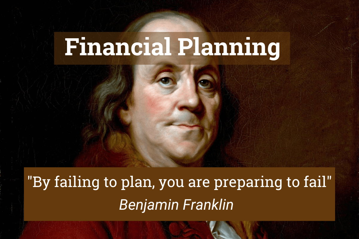By failing to plan, you are preparing to fail