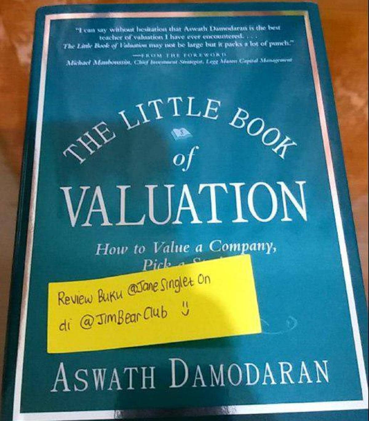 Bedah Buku : The Little Book of Valuation